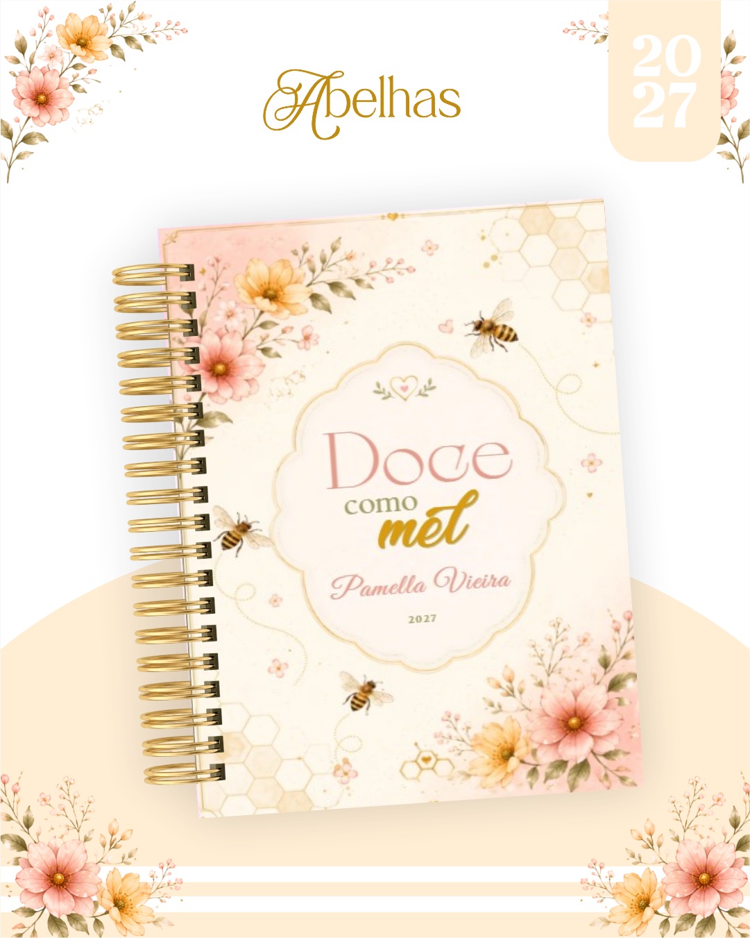Agenda Coleção Mel
